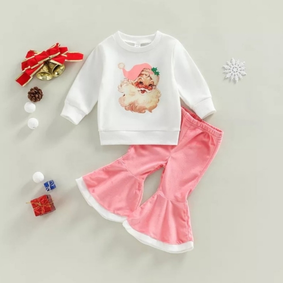 Santa Bell Bottom Set - Picture 2 of 2